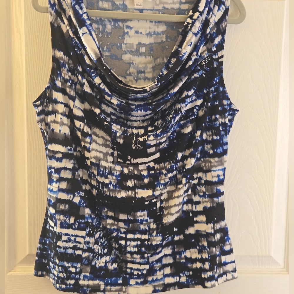 Calvin Klein Women's Draped Neck Top